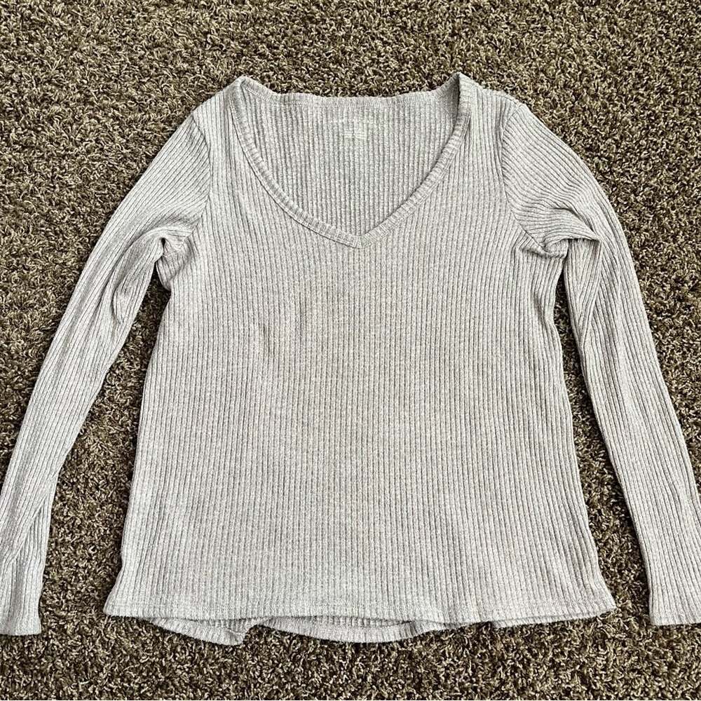 AE Ribbed Long Sleeve - Picture 1 of 3